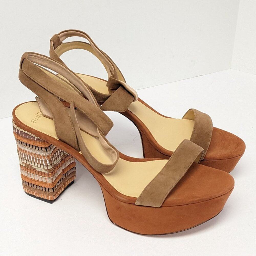 Alexandre Birman Noelle 85 Platform Sandal, Beige, Women's EU 40.5 (US 10)